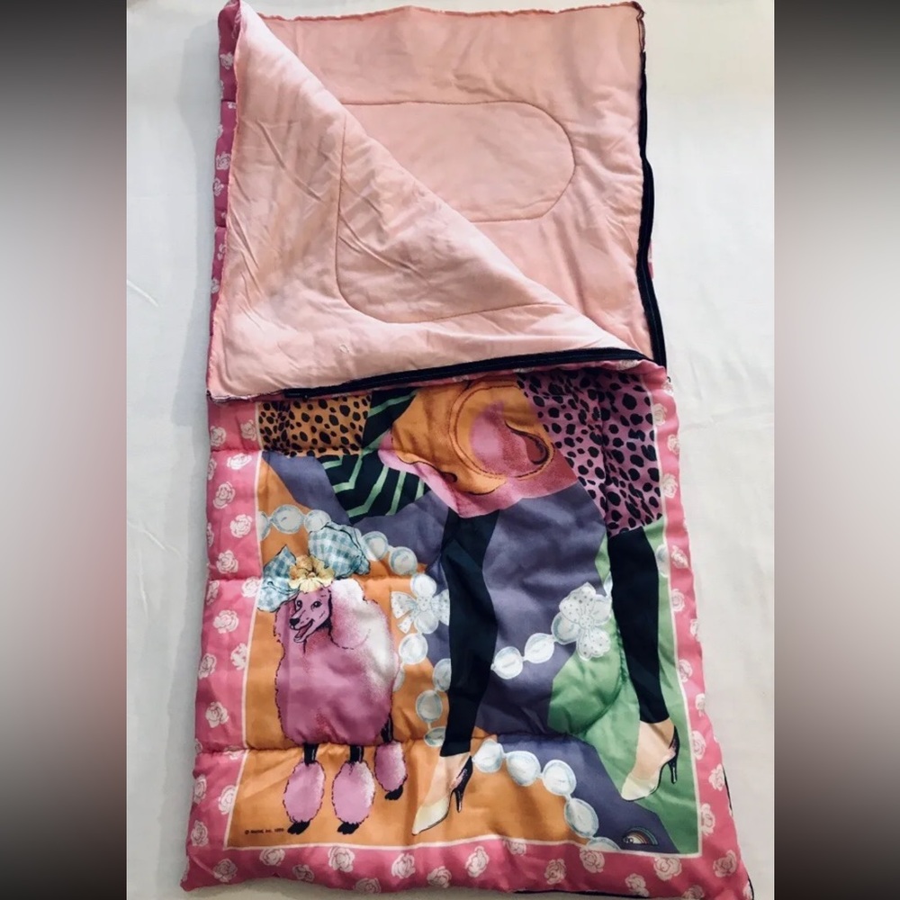RARE Vintage 1989 Kid’s Barbie Sleeping Bag, MINT CONDITION - Picture 3 of 6